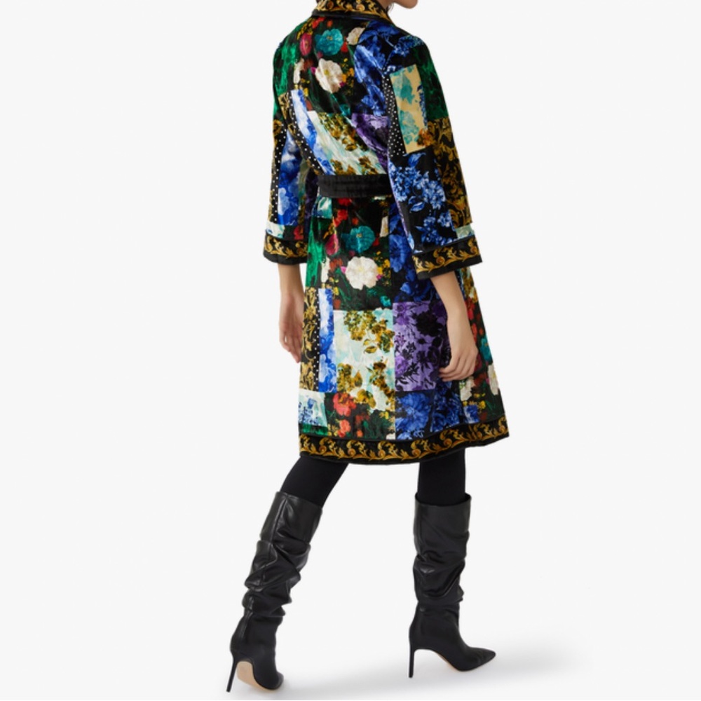 Alice and Olivia Velvet Kimono
